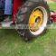 tractor finishing lawn mower