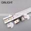 6063 Aluminum Led Strip Aluminum Profile With End Cap Mounting Clip
