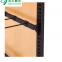 Metal and wood supermarket and stationery display racks light duty hot sale store display rack