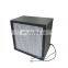 H13 H14  Aluminium Frame Glassfiber Filter Media Mini Pleat Panel Filter Hepa  cell Air Filter