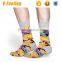 2016 Fashion Custom Jacquard Logo Camo Socks