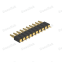 Dnenlink 2.54mm pitch Single Row H4.0mm Straight Male Headert DIP type PogoPin header connector