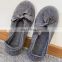 Women Fashionable Cashmere Slippers Warm Winter Casual Shoes