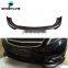Black PU W447 Front Lip for Mercedes Benz Vito Class W447 V250 16-18