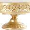 Hot sale  High Quality  Metal Round Cake Stand Dessert Tray gold Cake Stand Wedding Party Birthday Decoration