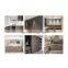 Customized Matt Lacquer European Style Bespoke Ready Assemble Islands Handles Cheap Price Laminate HpL Kitchen Cabinet