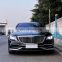Body kit include front rear bumper assembly with grill tip exhaust for Mercedes benz S class W222 14-20 upgrade to Maybach model
