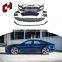 CH Custom Car Accessories Rear Diffuser Spoiler Brake Light Kit Car Conversion Kit For Audi A7 2019-2021 To Rs7