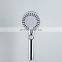 ABS Plastic 100mm Full Chrome Hand Shower Head With 3 Spray Setting Shower Spray