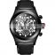 Biden 0149 Designers Men Automatic Mechanical Wrist Watch Custom Logo Three Dial Fashion Leather Watches form China