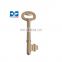 Preferential Price Long Zinc Alloy Key Blank Set For Door locks