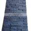 natural wall cladding decoration black slate culture stone