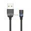 Wholesale 3PIN 1M 2M  Fast Charging Micro Type C Data Magnetic 3 In 1 Usb Charging Cable Data cable