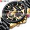 CURREN Top Luxury Brand Men Watch Quartz Wristwatch Sports Chronograph Clock Male Stainless Steel Band Fashion Business Watch