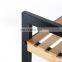 Multi-founction Folding bathroom bedroom kitchen  floor-type triple tiers storage rack shelf