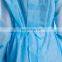 latex surgical blue gown disposable wedding dresses islamic clothing