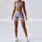 Fashion Fitness Gym Clothes Women Workout Set 2 Piece Outfits Sport Wear for Woman Spring Yoga Sets with Pockets