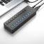 10-port USB-B to USB3.0 hub