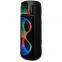ZQS8223 wholesale 40W power dual 8 inch speaker with mic active party speaker with colorful lights