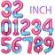 Foil Globus Large Number Balloon 0123456789 De Numeros Helium Balloons for Birthday Party Supplies Decorations