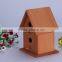 Hot selling christmas handmade carved wooden crafts Bird house