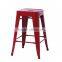 MCH-1505 Industrial bar stools 65cm Height Green Metal Stool