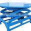 Revolving stage hydraulic scissor lift stage/4.5m
