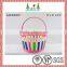 Easter wicker basket