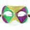 Venice exquisite beauty of the lady princess yellow Half Face Mask dance parties