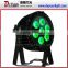 High quality outdoor 7*12W led waterproof par light / rgbwa uv 6in1 led par light / waterproof led uplights