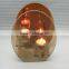 2016 Wholesale Dome Shaped Porcelain Tea Light Candle Holder With Christmas Design