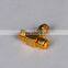 RF Coaxial adapter SMA Jack(female) to two SMA female T type