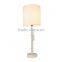 Fashion white table lamp for home/hotel/living room decoration