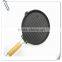 cast iron fry pan with removable handle