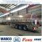 aluminum fuel tank trailer 4 cbm, aluminum box trailer