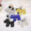 New Fashion PU Crystal Dog Pendant Key Chain Car Docoration Accessories Women Bag Accessories Fashion Jewelry Gift