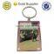 China supplier manufacturer promotion stainless steel metal keychain