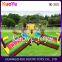 inflatable interactive games, 4 person sport bungee run games, interactive bungee basketball hoop games