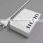 New Brand 2015 Top Selling 8 USB Port 5V 10A Output USB Charger Universal for Mobile Phone