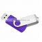 Promotional Wholesale Swivel USB Flash Drive otg usb 3.0 with Customized Logo Drawing