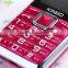 screen 0.3Mega Pixels 2000mAh MTK6261M 2.0 QCIF free mobile phone new