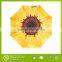 2016 Umbrella factory china, retractable umbrella,sunflower umbrella
