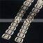 Cheap rhinestone trim plastic rhinestone banding