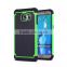 Rugged tri-shield defender case for Samsung Galaxy S6 Edge+ back cover