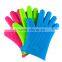 Heat Resistant Silicone Cooking Gloves for BBQ