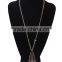New Gold Chain Design Jewellery Arrow Charm Feather Pendant Necklace Supplier's Choice