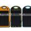 Dual USB port Scilicon Cover 5000mah 8400mah 12000mAh Solar mobile charger waterproof hot selliing series