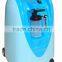 Portable zeolite molecular sieve oxygen concentrator