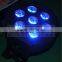 RGBWA 4in1 7x15w High Power smart flat led par light