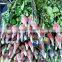 PE roses bud cap protective tubular packaging sleeve netting